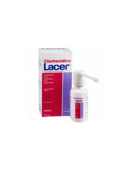 LACER COLUTORIO CLORHEXIDINA SPRAY 40 ML