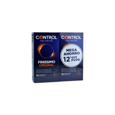 CONTROL FINISSIMO 12+12 PRESERVATIVO PACK MEGA AHORRO 