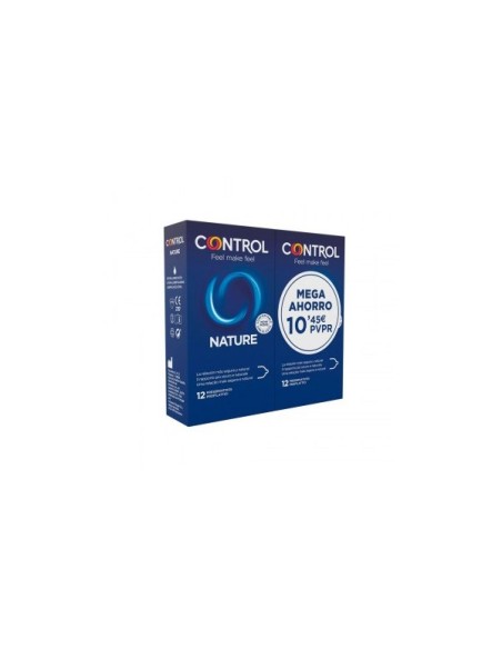 CONTROL NATURE PRESERVATIVOS PACK 12+12 MEGAPRECIO 