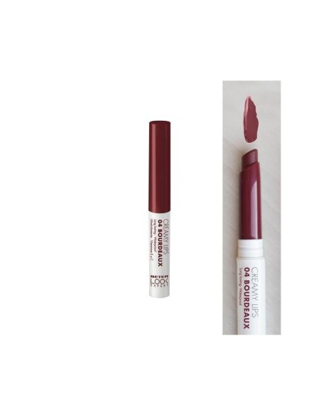 LIPSTICK CREAMY LIPS 04 BOURDEAUX  BETER