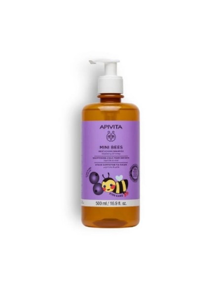 APIVITA CHAMPU INFANTIL SUAVE MORA Y MIEL 500ML