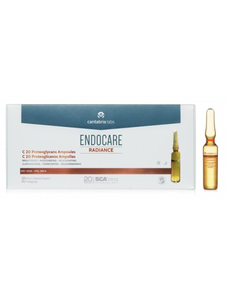 ENDOCARE RADIANCE C20 PIEL SECA 2MLX30AMPOLLAS