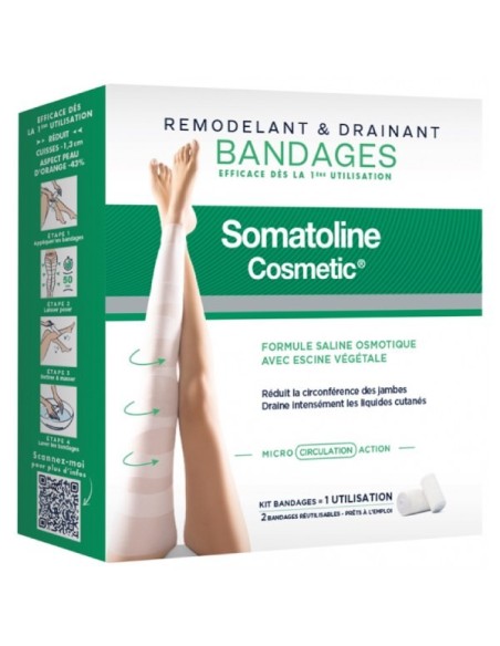 SOMATOLINE MAXI KIT VENDAS DRENANTES