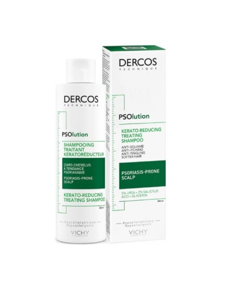 DERCOS CHAMPU KERATORREDUCTOR PSOLUTION 200 ML