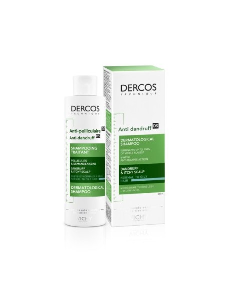 DERCOS TECHNIQUE ANTICASPA GRASA 2OO ML