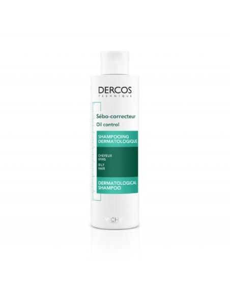 DERCOS CHAMPU TRATANTE SEBO CORRECTOR 200 ML