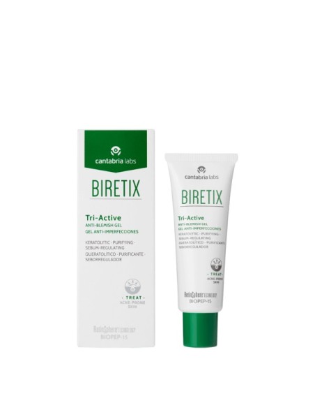 BIRETIX TRI-ACTIVE GEL ANTI-IMPERFECCIONES 1 ENV