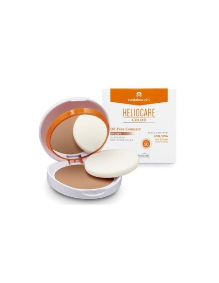 HELIOCARE SPF 50 COMPACTO OIL FREE BROWN 10 G