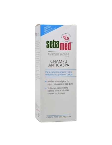 SEBA MED CHAMPU ANTICASPA 200ML
