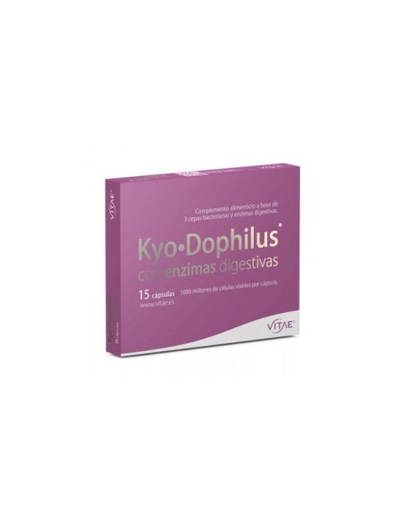 KYODOPHILUS CON ENZIMAS 15 CAPS