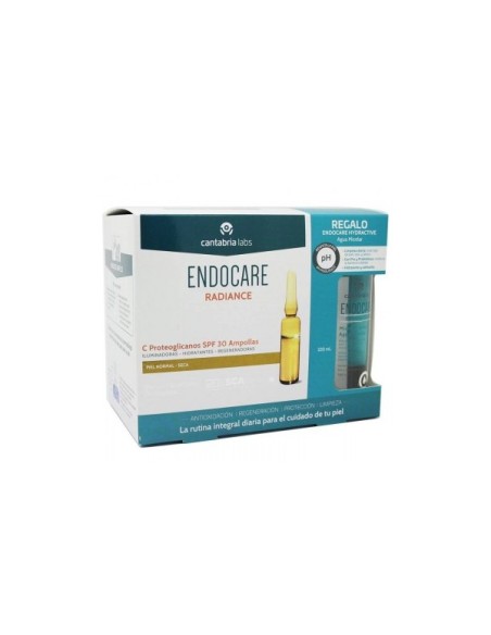 PACK ENDOCARE RADIANCE C SPF30 NORM-SECA 30 AMP