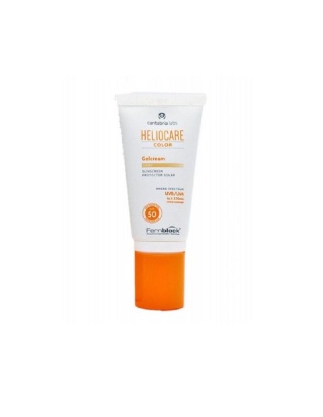 HELIOCARE COLOR GELCREAM SPF 50 PROTECTOR SOLAR LIGHT 50 ML