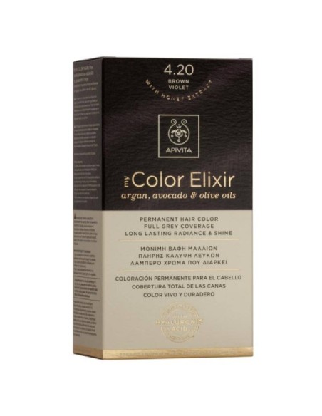 APIVITA MY COLOR ELIXIR TINTE Nº 4.20
