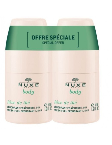 NUXE BODY REVE DE THE DESODORANTE DUPLO 2X50 ML