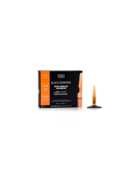 MARTIDERM BLACK DIAMOND SKIN COMPLEX ADVANCED 10 AMP. 2 ML.
