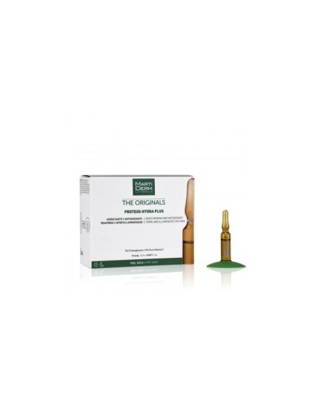 MARTIDERM PROTEOS HYDRA PLUS PIEL SECA 10 AMPOLLAS