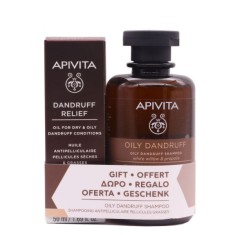 APIVITA ACEITE ANTICASPA CALMANTE + CHAMPU ANTICASPA...