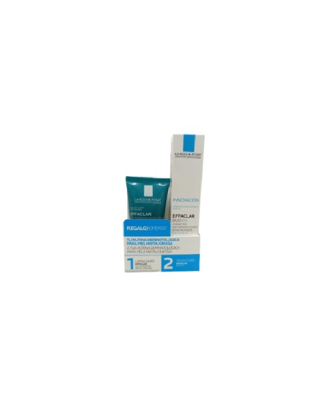 LA ROCHE POSAY EFFACLAR DUO CREMA  + GEL PURIFICANTE DE REGALO