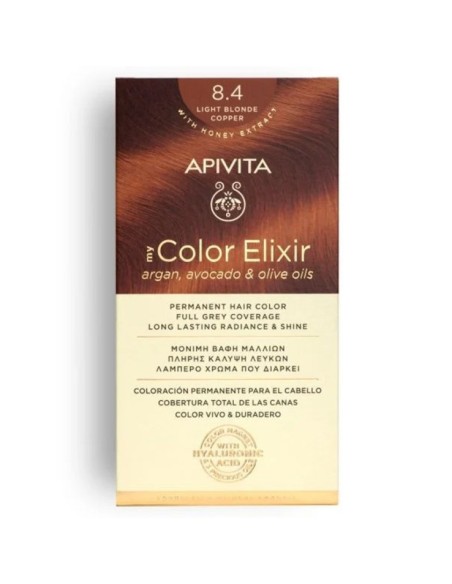 APIVITA MY COLOR ELIXIR TINTE Nº 8.4