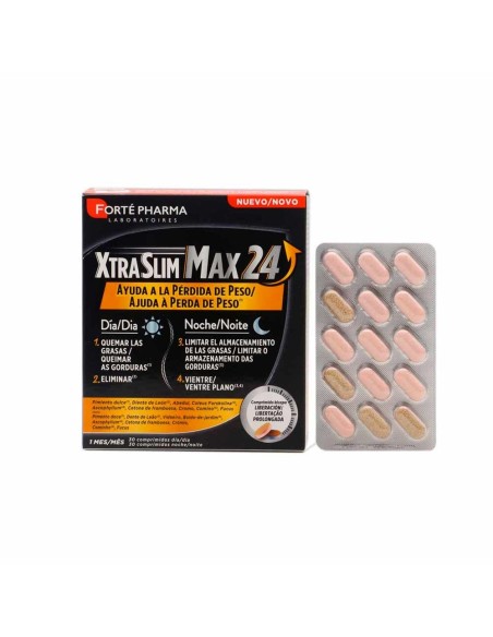 XTRASLIM MAX 24 30 COMPRIMIDOS DIA + 30 COMPRIMIDOS NOCHE