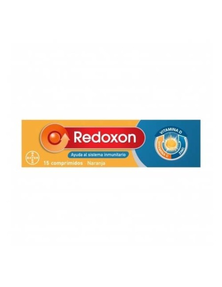 REDOXON EXTRA DEFENSAS VITAMINA C + ZINC NARANJA 15 COMP EF