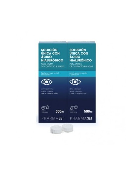 PHARMASET SOLUCION UNICA LENTES DE CONTACTO BLANDAS 360ML