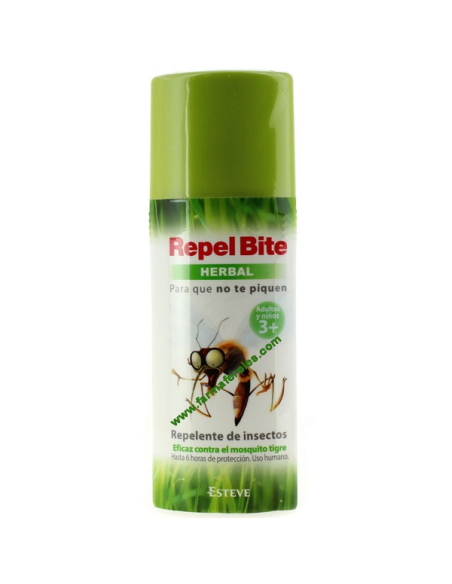 REPEL BITE HERBAL REPELENTE DE INSECTOS USO HUMA SPRAY 100 ML