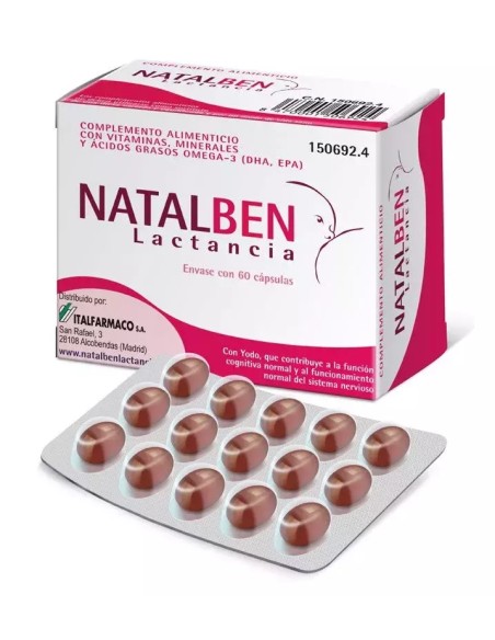 NATALBEN LACTANCIA 60 CAPSULAS