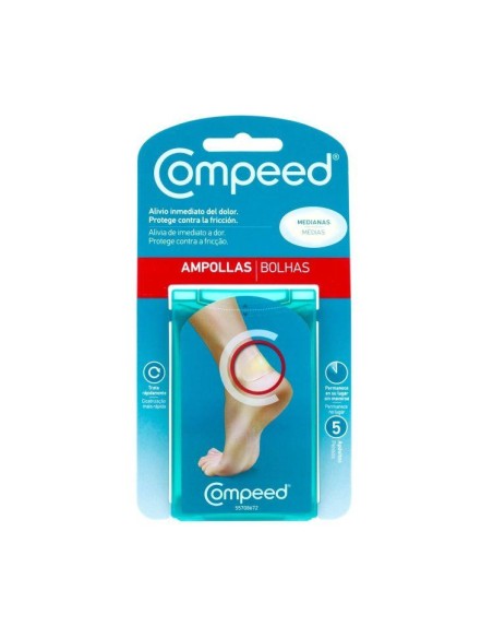 COMPEED AMPOLLAS HIDROCOLOIDE T- MED 5 UNIDADES