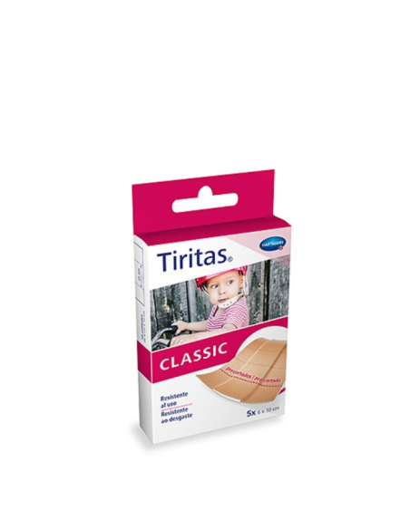 TIRITAS CLASSIC APOSITO ADHESIVO PRECORTABLE 1 M X 6 CM 10 UNIDADES