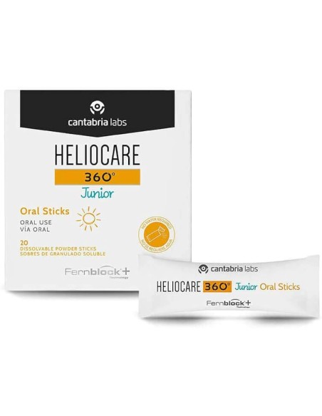 HELIOCARE 360º JUNIOR ORAL 20 STICKS 1G