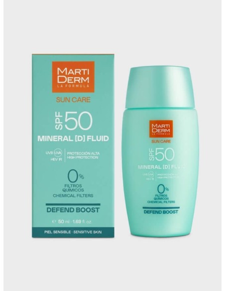 MARTIDERM SUN CARE SPF 50 MINERAL (D) FLUID 50ML