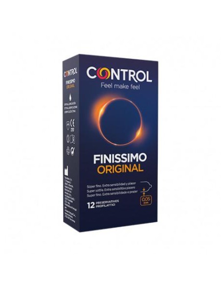 CONTROL FINISSIMO PRESERVATIVOS 12 UNIDADES