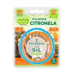 BACTERISAN PULSERAS CINTRONELA 2 TALLAS