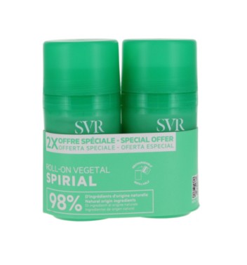 SVR SPIRIAL DUO VEGETAL ROLL ON 2X50ML