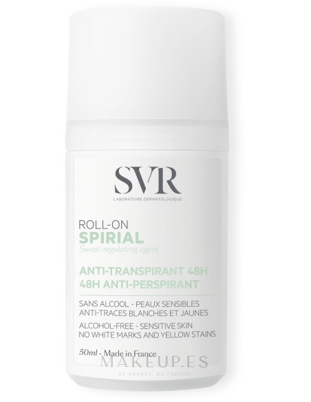 SVR SPIRIAL DESODORANT LABORATOIRES ROLL-ON 50ML