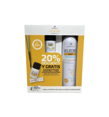 PACK HELIOCARE 360 PEDIATRICO  STICK + SPRAY...