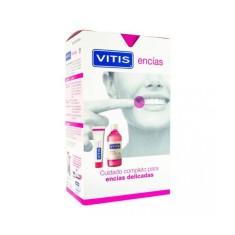 VITIS PACK ENCIAS PASTA 100ML + COLUTORIO 500ML