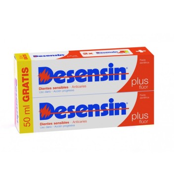 DESENSIN PLUS PACK PASTA DENTAL 2 X 150 ML