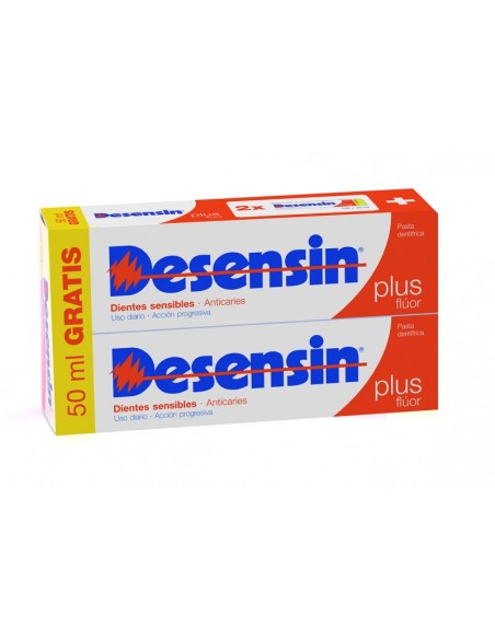 DESENSIN PLUS PACK PASTA DENTAL 2 X 150 ML