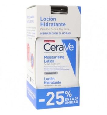 CERAVE DUPLO LOCIÓN HIDRATANTE 2 X473 ML
