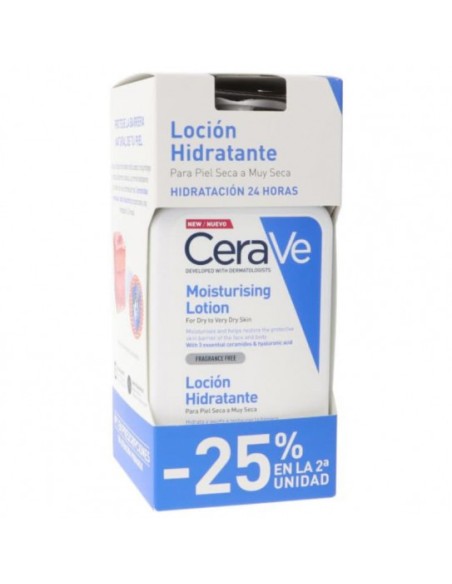 CERAVE DUPLO LOCIÓN HIDRATANTE 2 X473 ML