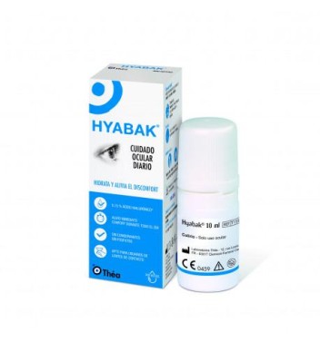 HYABAK SOLUCION HIDRATANTE LENTES DE CONTACTO 10