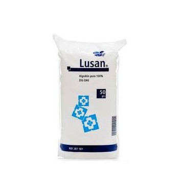 ALGODON ZIG-ZAG PURO LUSAN 50 G