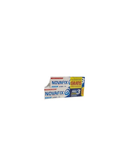NOVAFIX FORMULA PRO 3 1 TUBO SIN SABOR 70 G + 1 GRATIS