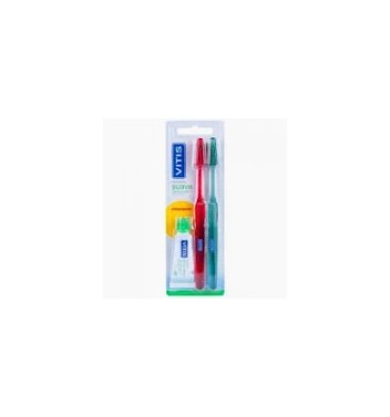 VITIS SUAVE DUPLO CEPILLO DENTAL ADULTO