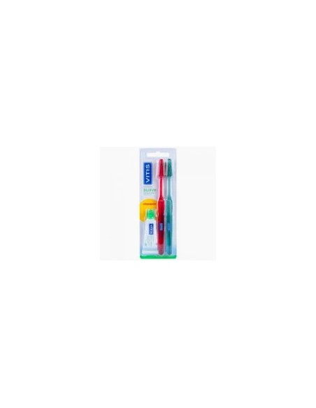 VITIS SUAVE DUPLO CEPILLO DENTAL ADULTO