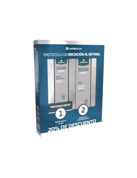 CANTABRIA PROTOCOLO INICIACION AL RETINOL CONTORNO DE OJOS + SERUM RETINOL 0.2%