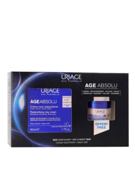 URIAGE PROMO AGE ABSOLUT CREMA ROSE DIA 50ML + CREMA DE NOCHE 15ML