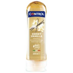 CONTROL GEL DE MASAJE SWEET VAINILLA 200ML